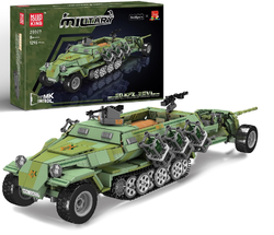 R/C Half-track armored vehicle Mould King 20027 - Military