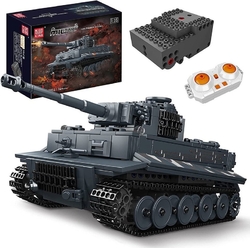 Deutscher schwerer Panzer Tiger I R/C Mould King 20014 - Military
