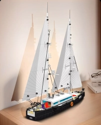 Moderní dvoustěžňová plachetnice - Mould King 10194 - Models