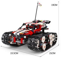 Tracked off-road vehicle Buggy R/C Mould King - Technique