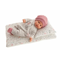 Antonio Juan 11115 KIKA - realistic doll with sounds and soft textile body - 27 cm