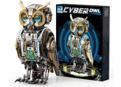 Mechanische Cyber-Eule MJ - 13094