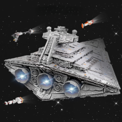Star Destroyer třídy Imperial Mould King 13135 - MK Stars