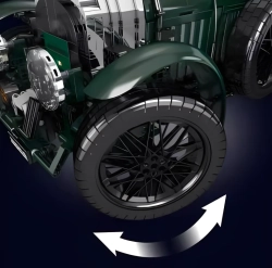 Závodní R/C automobil Blower 1929 Le Mans Mould King 13191 - Models 1:6