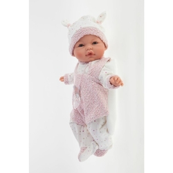 Antonio Juan 14156 BIMBA - Winking baby doll with sounds and soft fabric body - 37 cm