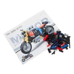 Závodní motorka Café racer - Sluban M38-B0958 - Model Bricks