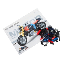 Motorbike Café racer - Sluban M38-B0958 - Model Bricks