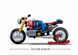 Závodní motorka Café racer - Sluban M38-B0958 - Model Bricks