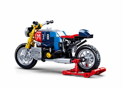 Motorrad Café racer - Sluban M38-B0958 - Model Bricks