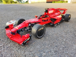 Formule F1 Red Furious R/C Mould King 18024A