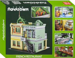 French Restaurant - Double House Mould King 16023 - Novatown