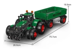 Traktor s valníkem a drapákem R/C Mould King 17095 - Technika