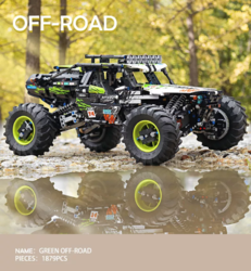 Off-road auto Hunting Buggy 4x4 R/C Mould King 18002- Models