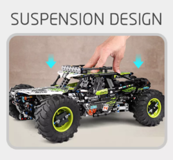 Off-road auto Hunting Buggy 4x4 R/C Mould King 18002- Models