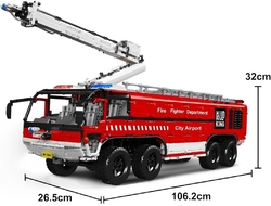 RC Flughafen Feuerwehrauto Mould King 19004 - Models