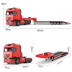 Semi-trailer for truck R/C Mould King 19005T - Models