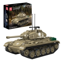 Americký tank M24 Chaffee R/C Mould King 20043 - Military