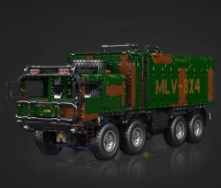 Mobile R/C missile launcher MLV-8x4 Mould King 20045 - Military