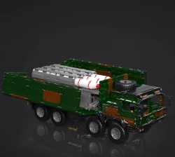 Mobile R/C missile launcher MLV-8x4 Mould King 20045 - Military