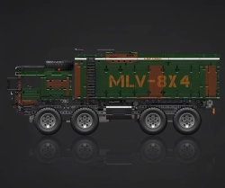 Mobile R/C missile launcher MLV-8x4 Mould King 20045 - Military