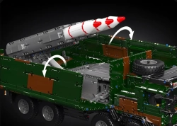 Mobile R/C missile launcher MLV-8x4 Mould King 20045 - Military