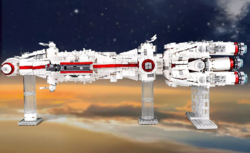 Vesmírná loď Tantive IV CR90 Mould King 21003 - MK Stars