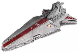 Spaceship Republic Attack Cruiser Mould King 21005 - MK Stars