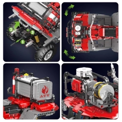 Hasičské záchranné vozidlo ATV Mould King 23003 - Models
