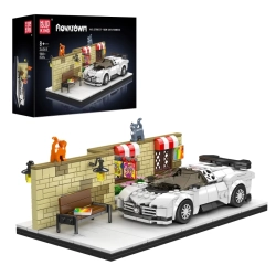 Sportovní automobil Centodieci na ulici Mould King 24065 - Novatown