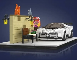 Sportovní automobil Centodieci na ulici Mould King 24065 - Novatown