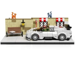 Sportovní automobil Centodieci na ulici Mould King 24065 - Novatown