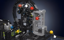 Kuličková dráha s planetárním převodem Mould King 26015 - Technika