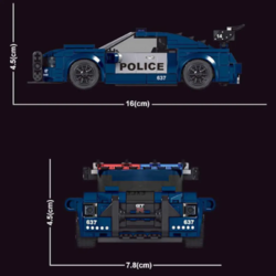 Závodní auto Speed Mould King - Models