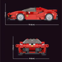 Závodní auto Speed Mould King - Models