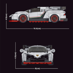 Závodní auto Speed Mould King - Models