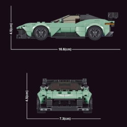Závodní auto Speed Mould King - Models