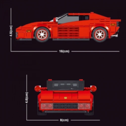 Závodní auto Speed Mould King - Models