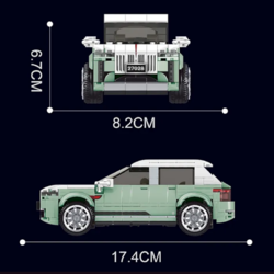 Závodní auto Speed Mould King - Models
