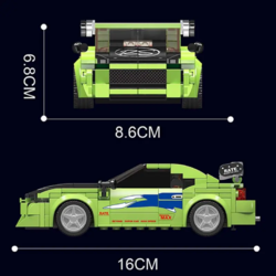 Závodní auto Speed Mould King - Models