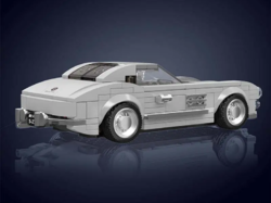 Závodní auto Speed Mould King - Models