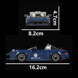 Závodní auto Speed Mould King - Models