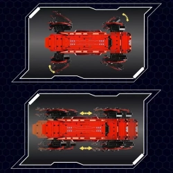 Robotický R/C pes Dynamics Mould King - Technika