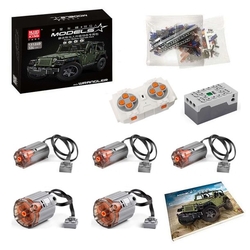 Upgrade package Dynamic pack to the car Wrangler - Mould King 13124D 