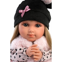 Llorens 53540 ELENA - realistic doll with soft textile body - 35 cm