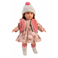 Llorens 54039 SOFIA - Realistic doll with soft fabric body  - 40 cm