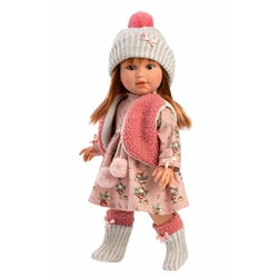 Llorens 54039 SOFIA - Realistic doll with soft fabric body  - 40 cm