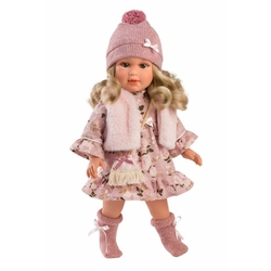 Llorens 54042 ANNA - realistic doll with soft fabric body - 40 cm