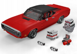 Autoladegerät Mould King 10112 – Kreative Idee 1:12
