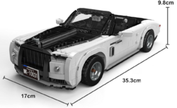 Automobil Wraith Mould King 10031 - Creative idea