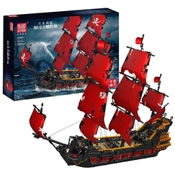 Pirate Ship Queen Anne's Revenge Mould King 13109 - Models